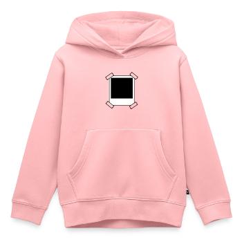 Sofortbild - Foto - Kinder Premium Organic Hoodie - Rosa - Vorne - AI Model Kid Female (0cm)