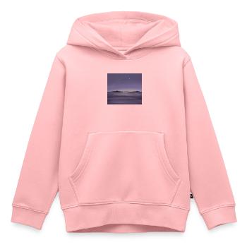 Das Leben im Archipel mit dem Rauschen von Meer und Wind ist großartig - Kinder Premium Organic Hoodie - Rosa - Vorne - AI Model Kid Female (0cm)