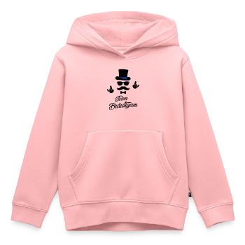 team Groom Bräutigam Polterabend Hochzeit - Sweat Premium à capuche enfant bio - rose - Devant - AI Model Kid Female (0cm)