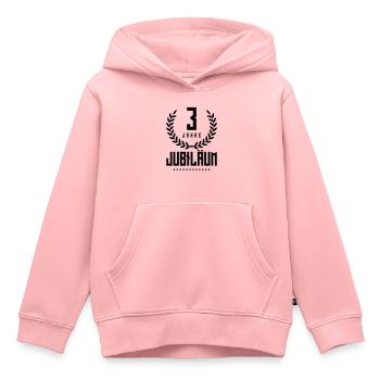 3 jahre jubilaeum kranz - Kinder Premium Organic Hoodie - Rosa - Vorne - AI Model Kid Female (0cm)