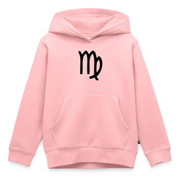 sternzeichen leer - Kinder Premium Organic Hoodie - Rosa - Vorne - AI Model Kid Female (0cm)