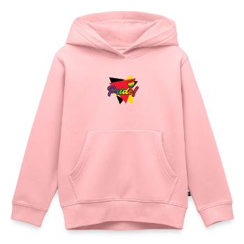 Christoper Street Day Gay Pride - Kids Premium Organic Hoodie - rose - Front - AI Model Kid Female (0cm)