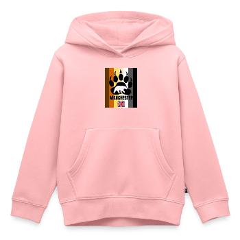 Manchester Schwul - Kinder Premium Organic Hoodie - Rosa - Vorne - AI Model Kid Female (0cm)