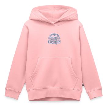 Natürlich führe ich Selbstgespräche - - Kinder Premium Organic Hoodie - Rosa - Vorne - AI Model Kid Female (0cm)