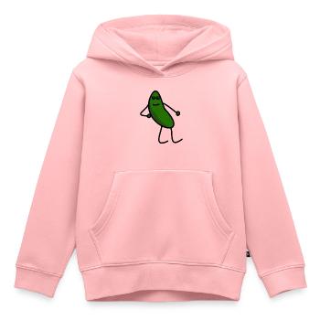 Chilled Jay - green - Kinder Premium Organic Hoodie - Rosa - Vorne - AI Model Kid Female (0cm)