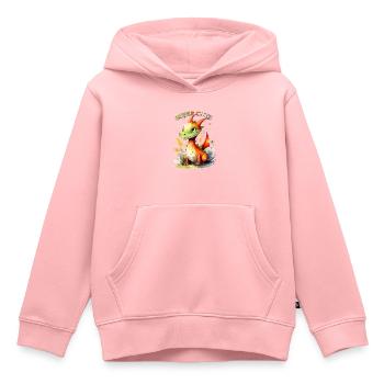 Super Cute Dragon - Super süßer Drache - Kinder Premium Organic Hoodie - Rosa - Vorne - AI Model Kid Female (0cm)