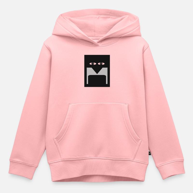 Tabby - Sweat Premium à capuche enfant bio - rose