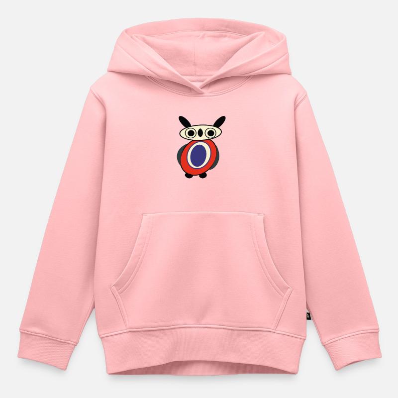 Renifleur d’arbres - Sweat Premium à capuche enfant bio - rose
