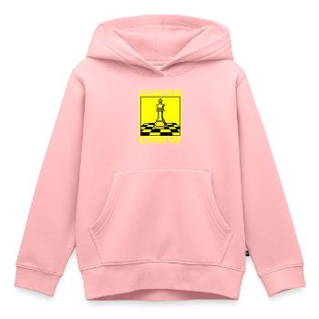 Schach Crew Verein - Kinder Premium Organic Hoodie - Rosa - Vorne - AI Model Kid Female (0cm)