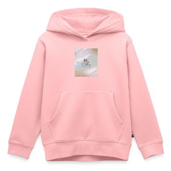 BE YOU ALWAYS - Kinder Premium Organic Hoodie - Rosa - Vorne - AI Model Kid Female (0cm)