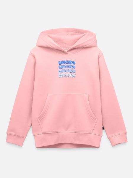 Anglerin - Kinder Premium Organic Hoodie - Rosa