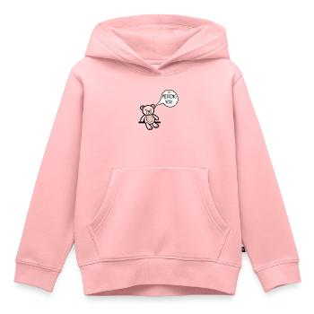 Du fehlst mir - Kinder Premium Organic Hoodie - Rosa - Vorne - AI Model Kid Female (0cm)