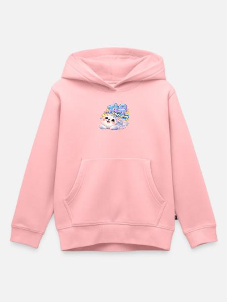 Kawaii Robben Freiheit Design - Kinder Premium Organic Hoodie - Rosa