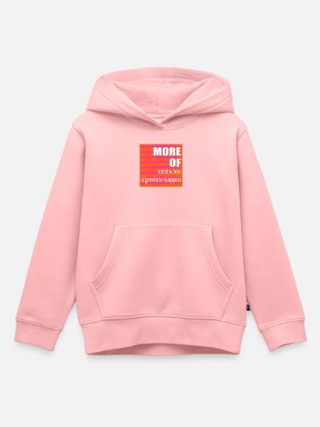 Optimismus Erfolg - Kinder Premium Organic Hoodie - Rosa