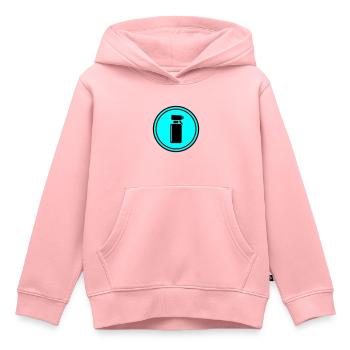 Barber Frisör Kreis - Kinder Premium Organic Hoodie - Rosa - Vorne - AI Model Kid Female (0cm)