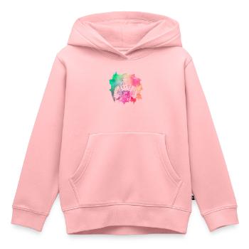 Christlicher Handwerker - Kinder Premium Organic Hoodie - Rosa - Vorne - AI Model Kid Female (0cm)