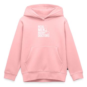 Ehefrau Mutter Doktor Promotion Akademiker Spaß - Kinder Premium Organic Hoodie - Rosa - Vorne - AI Model Kid Female (0cm)