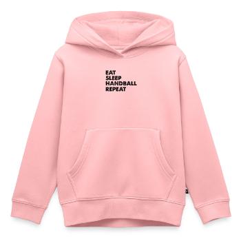 Handball Dreher Handballspieler Handballverein - Kinder Premium Organic Hoodie - Rosa - Vorne - AI Model Kid Female (0cm)
