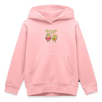 Avocado-Liebhaber | Rechtsanwalt - Kinder Premium Organic Hoodie - Rosa - Vorne - AI Model Kid Female (0cm)
