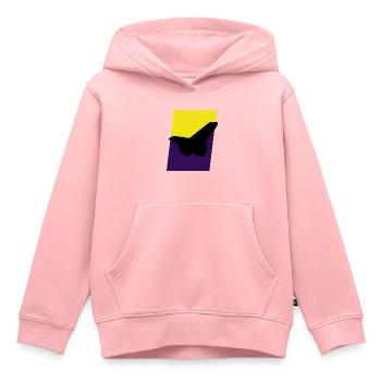 Aerospace Aerospace Luftfahrt - Kinder Premium Organic Hoodie - Rosa - Vorne - AI Model Kid Female (0cm)
