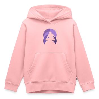DJ Discjockey - Kinder Premium Organic Hoodie - Rosa - Vorne - AI Model Kid Female (0cm)