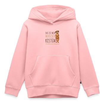 Erdmännchen - Kinder Premium Organic Hoodie - Rosa - Vorne - AI Model Kid Female (0cm)