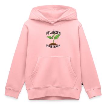 Gärtner - Kinder Premium Organic Hoodie - Rosa - Vorne - AI Model Kid Female (0cm)