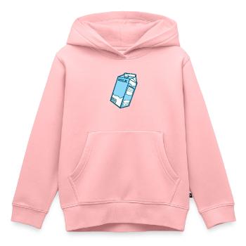 Milk carton - Kids Premium Organic Hoodie - rose - Front - AI Model Kid Female (0cm)