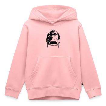 Karpfen - Kinder Premium Organic Hoodie - Rosa - Vorne - AI Model Kid Female (0cm)
