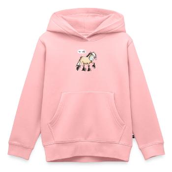 Hottehüüü Norweger - Kinder Premium Organic Hoodie - Rosa - Vorne - AI Model Kid Female (0cm)