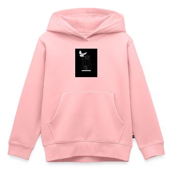 Faith trust loyal 3 - Kinder Premium Organic Hoodie - Rosa - Vorne - AI Model Kid Female (0cm)