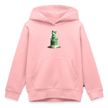 Birthday Cake / Cake / Happy Birthday / Cake - Kids Premium Organic Hoodie - rose - Front - AI Model Kid Female (0cm)