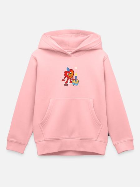 Mucki Sweat Heart-Day - Kinder Premium Organic Hoodie - Rosa