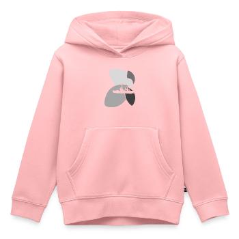 Kajak Paddeln Rafting - Kinder Premium Organic Hoodie - Rosa - Vorne - AI Model Kid Female (0cm)