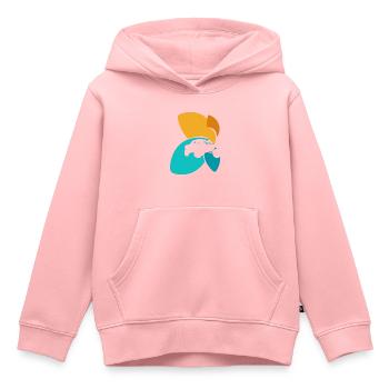Autocross Motorsport Rennauto - Kinder Premium Organic Hoodie - Rosa - Vorne - AI Model Kid Female (0cm)