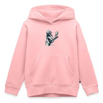 Football player - Kids Premium Organic Hoodie - rose - Front - AI Model Kid Female (0cm)