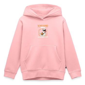 Kita Abgänger - Schulkind 2023 - Einschulung 2023 - Kinder Premium Organic Hoodie - Rosa - Vorne - AI Model Kid Female (0cm)
