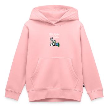 mein kostüm hat der hund gefressen, kostüm,hund - Kinder Premium Organic Hoodie - Rosa - Vorne - AI Model Kid Female (0cm)
