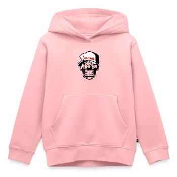 Köln - Colonia - Kinder Premium Organic Hoodie - Rosa - Vorne - AI Model Kid Female (0cm)