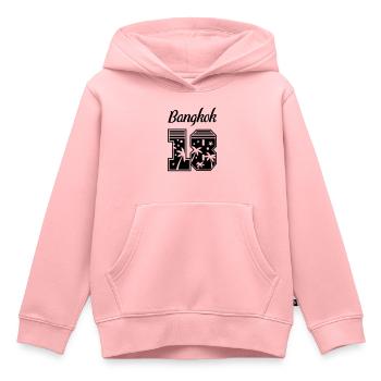 bangkok 18 - Kinder Premium Organic Hoodie - Rosa - Vorne - AI Model Kid Female (0cm)