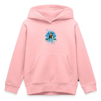 Mako Einfach Meerjungfrau Mimmi - Kinder Premium Organic Hoodie - Rosa - Vorne - AI Model Kid Female (0cm)
