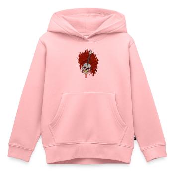 Rock Rocker Konzert Hard Rock Outfit Kostüm - Kinder Premium Organic Hoodie - Rosa - Vorne - AI Model Kid Female (0cm)