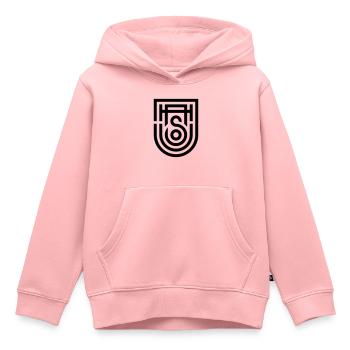 Joshua full - Kinder Premium Organic Hoodie - Rosa - Vorne - AI Model Kid Female (0cm)