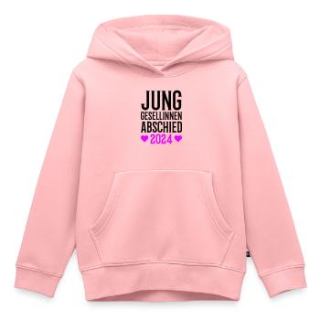 Junggesellinnenabschied 2024 - Kinder Premium Organic Hoodie - Rosa - Vorne - AI Model Kid Female (0cm)