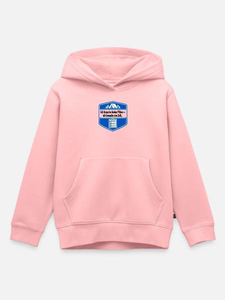 Ich bin ein Camper - Kinder Premium Organic Hoodie - Rosa