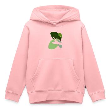 Kajak Paddeln - Kinder Premium Organic Hoodie - Rosa - Vorne - AI Model Kid Female (0cm)