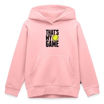 Thats my game tennis - ball sports - tennis player - Kids Premium Organic Hoodie - rose - Front - AI Model Kid Female (0cm)
