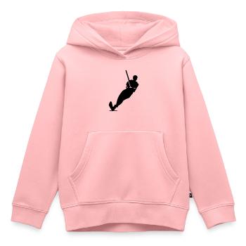 Wasserski - Kinder Premium Organic Hoodie - Rosa - Vorne - AI Model Kid Female (0cm)