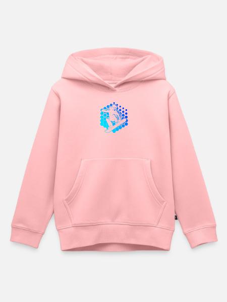 Snowboard Stil für jeden Anlass - Kinder Premium Organic Hoodie - Rosa