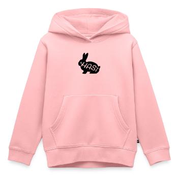 Ostern - Kinder Premium Organic Hoodie - Rosa - Vorne - AI Model Kid Female (0cm)